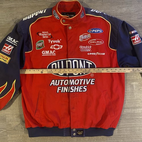NASCAR Chase Authentics Dupont Champion Jeff Gordon Flames Jacke Herren XL - Bild 21 von 24