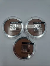 Maybelline New York Super Stay Up to 24HR Powder-Foundation, #370. Lot Of 3.