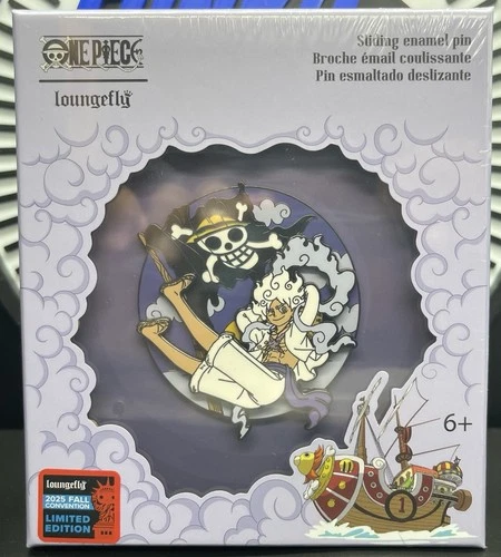 Funko Pin! Luffy Gears - One Piece -2025 NYCC Shared LE 780- In Hand