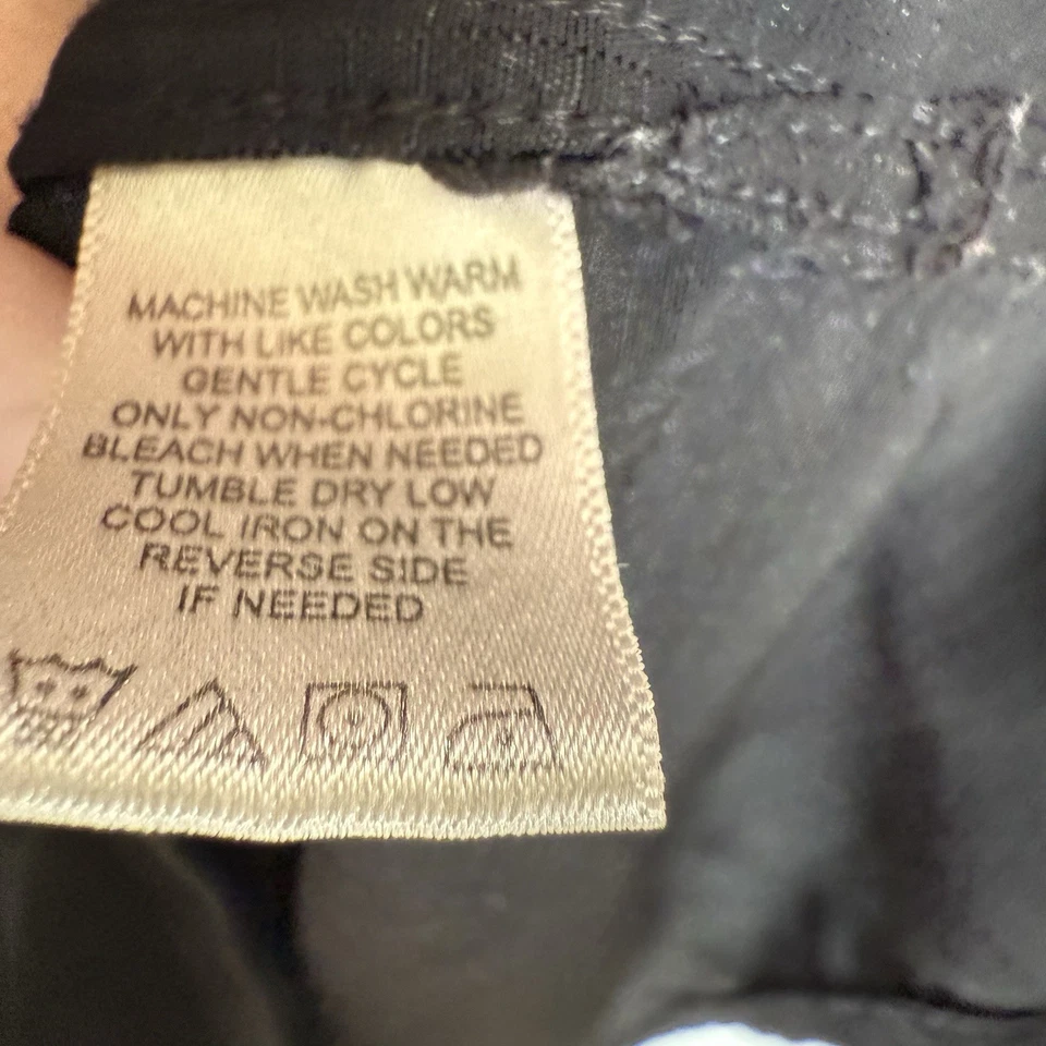 George 2XL (50/52) Men’s Black Sueded Textured Button Up Shirt Short Sleeve - Image 3 of 4