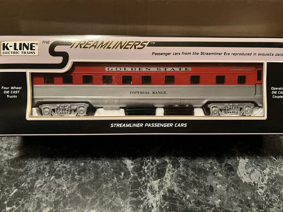 K Line Streamliner Imperial Range Passenger Car - Image 4 of 4