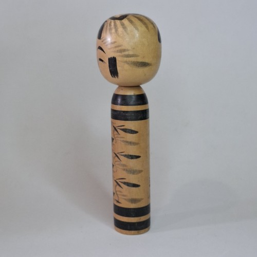 Vintage Kokeshi Doll 1900s Showa 14 Cm 5" Traditional Japanese Wooden Doll (S) - Photo 6/7