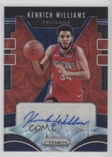 2019-20 Panini Prizm Signatures Choice Prizm Kenrich Williams #SG-KWL Auto