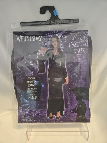 Wednesday Morticia Addams New Halloween Costume Cosplay - Picture 1 of 1