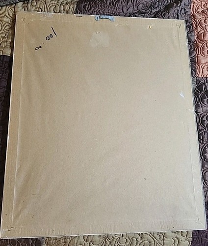 VINTAGE Signiert Sonie Ames Kunst Gemälde Druck Blume Rose Original Rahmen 60er - Bild 11 von 13