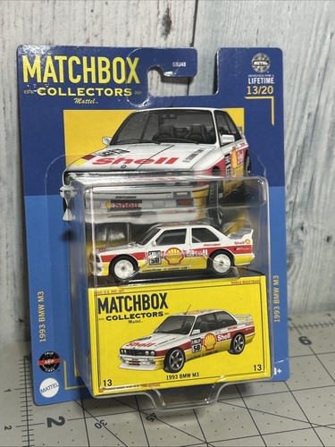MATCHBOX COLLECTORS 2024 # 13/20 1993 BMW M3 SHELL WHITE