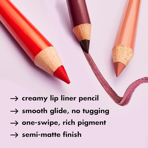Cream Glide Lip Liner, Highly-Pigmented Pencil For Shaping & Sculpting Lips, - Picture 6 of 7