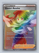 Zinnia's Resolve (Secret) Secret Rare SWSH07: Evolving Skies 225/203 NM Free Shi