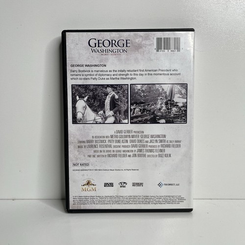George Washington The Complete Miniseries (DVD, 3 Disc Set) Barry Bostwick - Imagen 2 de 12