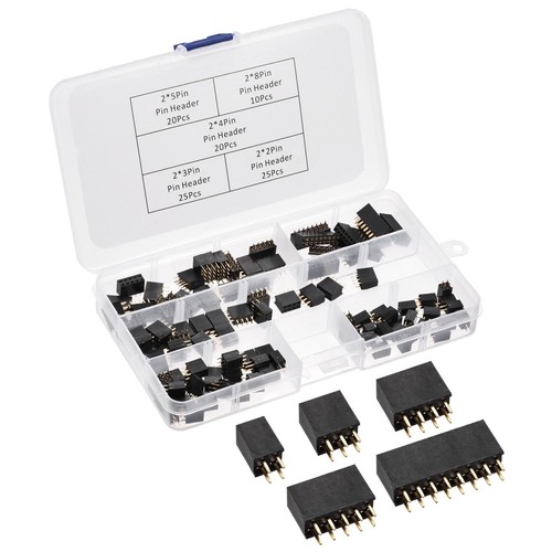 Connettore Maschio Riga 4P 6P 8P 10P 16P 2,54mm Passo Confezione da 100 Per Set - Imagen 1 de 5