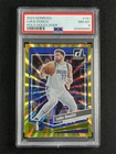 2023-24 Panini Donruss Luka Doncic #141 Gold Laser Holo Mavericks /10 PSA 8