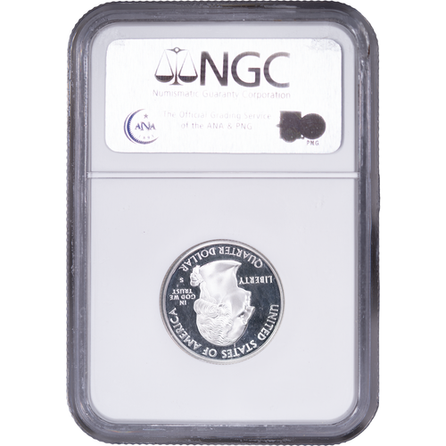 2006-S Silver South Dakota State Quarter - Proof ~ NGC PF 69ULTRA CAMEO - Picture 2 of 2