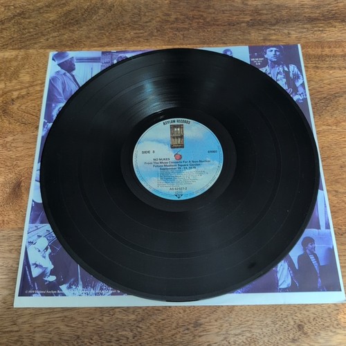 No Nukes Concerts 1979 3 LP OG EX VINYL Asylum 3 Bruce Springsteen Tom Petty CSN - Picture 5 of 6