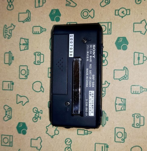 Srf-S84 Sony Confirmed Reception, Complete Work, Am Fm Wide Pocket Radio, Writer - Picture 2 of 2