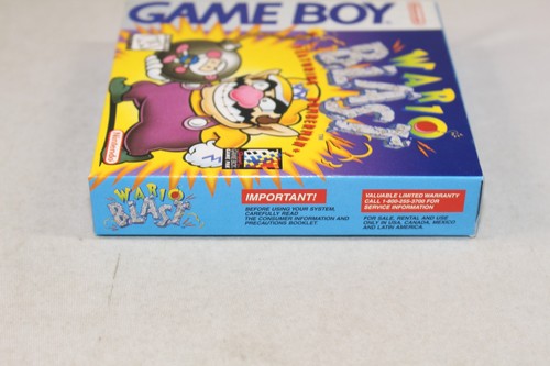 Wario Blast Nintendo Game Boy komplett CIB NEUWERTIG mit Poster! RAR! - Bild 8 von 18