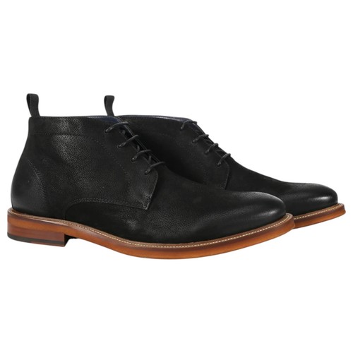 Mens Julius Marlow Uphold Black Nubuck Work Formal Leather Slip On Shoes Boots 9 - Picture 3 of 7