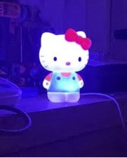 Sanrio Hello Kitty Red Bow Classic 6-Inch Figural Night Light NEW NIB