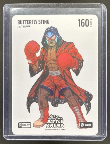 2026 Bo Jackson Battle Arena Butterfly Sting Blizzard Battlefoil #BLBF-722