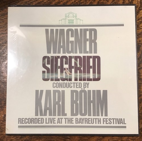 Richard Wagner Siegfried / Bohm 4LP BOX SET 1983 Philips – 60-3714 SEALED - Picture 1 of 2