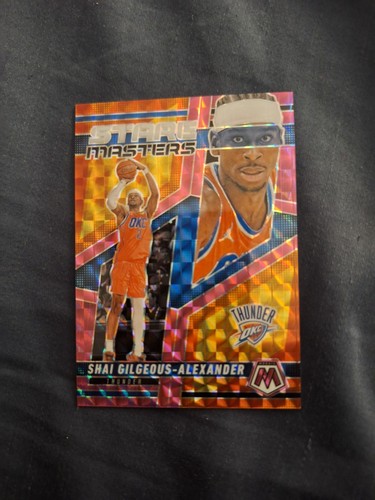Shai Gilgeous-Alexander 2024-25 MOSAIC STARE MASTERS Pink /149