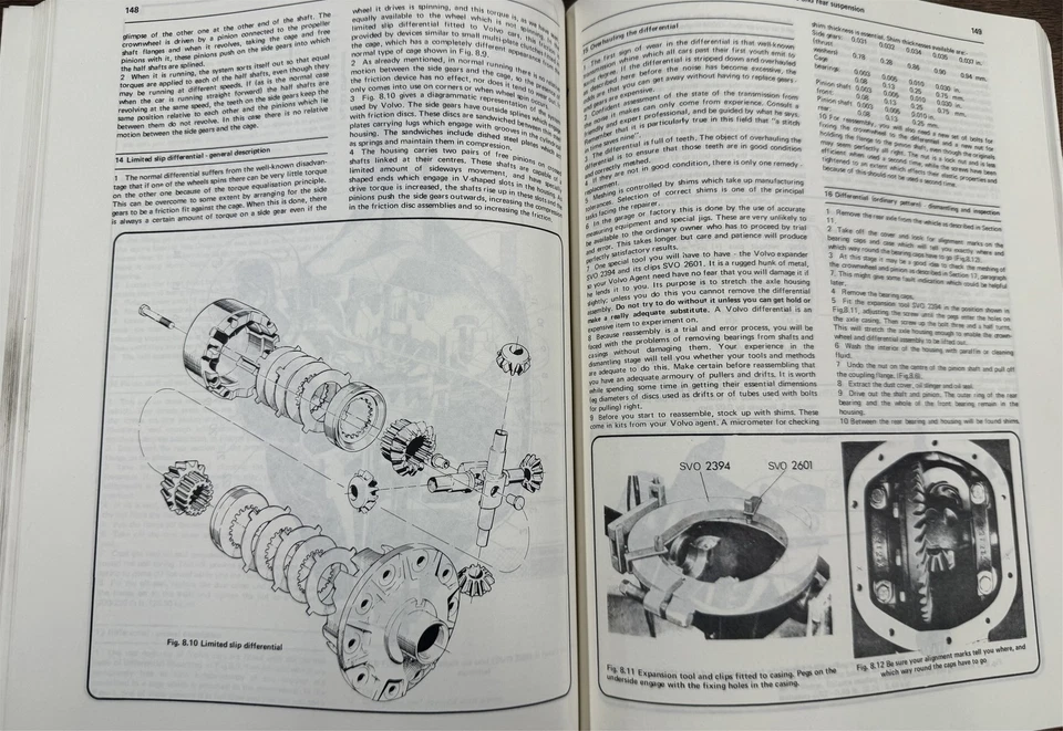 1966-1974 Volvo 140 Haynes мастерская владельца руководство 142 144 145 ремонтная мастерская обслуживание - Изображение 3 из 4
