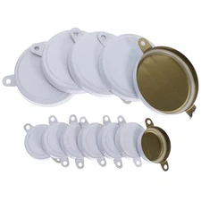 80 Pcs Oil Drum Seal Caps Iron Bung Caps Drum Plugs for 200 Barrels