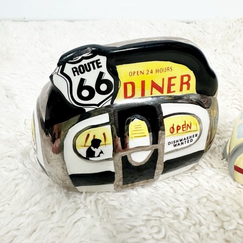 Henry Cavanagh Vintage Salt Pepper Shakers Diner Car & Camper Not matching set - Picture 2 of 12