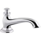 Kohler K-72777-CP Artifacts Deck Mounted Roman Tub Faucet Trim - Less Handles