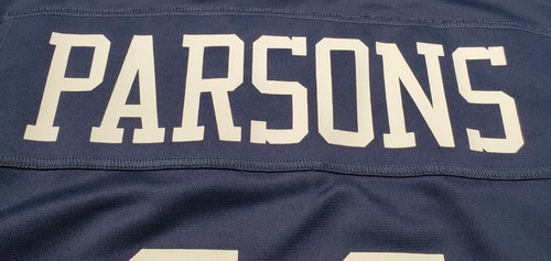 Dallas Cowboys Micah Parsons #11 NFL Herren Medium Nike Spiel Trikot blau bedruckt Neu mit Etikett - Bild 3 von 3