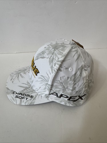 Callaway Rogue ST Golf Hat Hawaiian SnapBack Chrome Soft Apex Odyssey White NEW - Picture 4 of 5