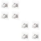  2 Pieces Vorhänge Stangen Gardinen Vorhangstangenhaken Vorhangstangenhalter