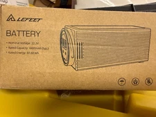 New LEFEET Aquatics S1 Li-ion Battery PLMS1 22.2V Capacity 4400mAh For S1/S1 Pro