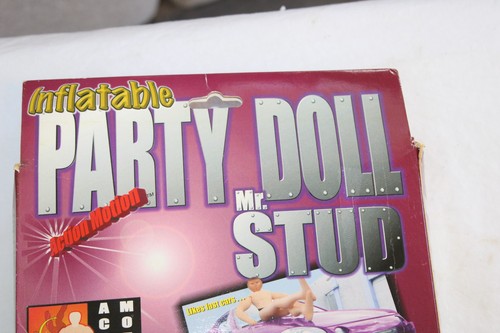 NOS Aufblasbare Mr STUD Party Puppe Action Bewegung VERSIEGELT in BOX Junggesellinnenabschied - Bild 11 von 15