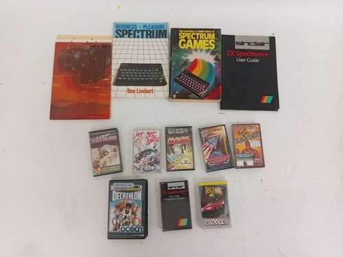 ZX Spectrum+ Bundle with Games Books and User Guide - Vintage Retro - Picture 6 of 8