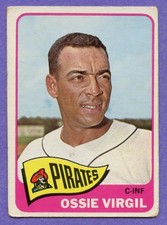 1965 Topps Ossie Virgil #571 Pirates High Number PR.