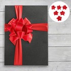  2 Pack Wrapping Bows for Presents Red Holiday Ribbon Decoration Decorative