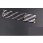  6 Stück 24 cm Edelstahl-Fonduegabeln, Käsefonduegabeln mit hitzebeständigem