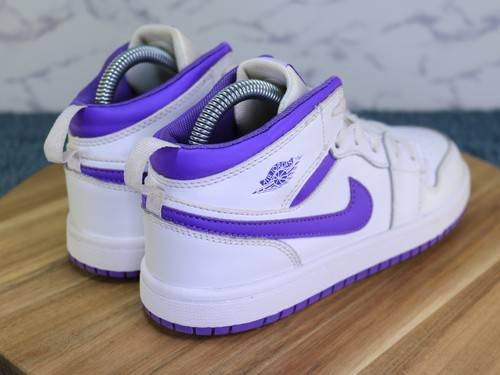 Nike Air Jordan 1 Retro Alto Blanco Zapato de Baloncesto Zapatilla CD0461-151 Juvenil Talla 5 - Imagen 14 de 24