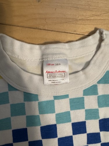 Hanna Andersson Checkered Girls Dress 130 US 8 - Picture 3 of 3