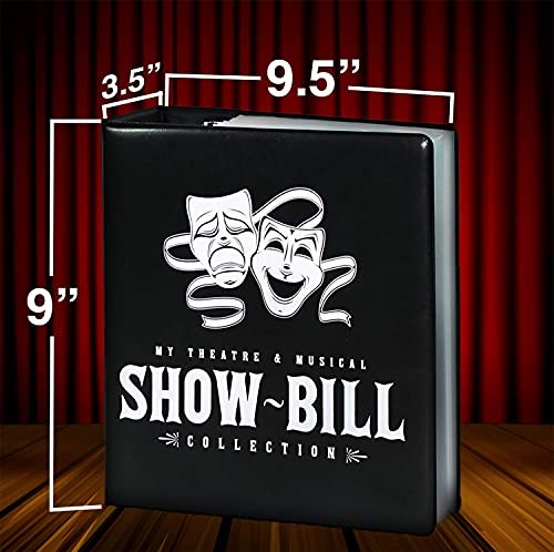 Show-Rechnung/Spielzettel Mappe für Broadway und Theater Show-Rechnungen, kommt mit schwarz - Bild 4 von 8