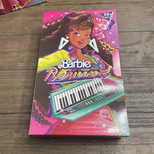 Barbie Rewind 2021 Mattel 80s Edition Retro Pop Culture Complete Set of 3 New - Picture 10 of 13