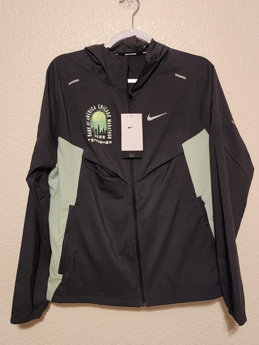 Nike Bank Of America Chicago Marathon Jacket Black Men's