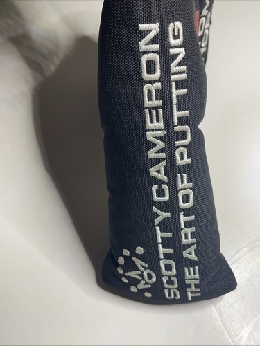 Scotty Cameron Custom Shop Headcover Art of Putting Blade Black - Free Shipping! - Picture 3 of 8