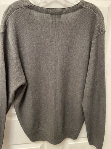 Herren Dockers Golf Strickjacke Pullover grau Gr. M Acryl - Bild 4 von 4