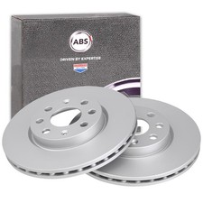 2x A.B.S. BREMSSCHEIBEN 257mm VORNE passend für FIAT GRANDE PUNTO OPEL ADAM