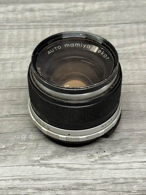 Auto Mamiya/Sekor 1:1.4 F=55mm No. 80226 Lens And UV Filter