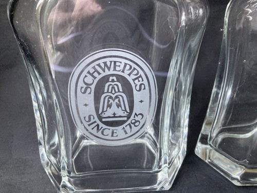 Two , Schweppes Vintage Decanters With Stoppers , - Picture 2 of 10