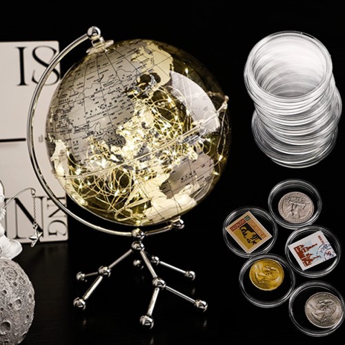 120 Pieces Coin Holder, 40 mm Silver Dollar Coin Case Container with Storage ... - Picture 7 of 7