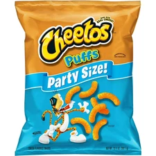 Cheetos Puffs Cheese Flavored Party Size Snack Chips, 13.5 Ounce Bag Free Ship