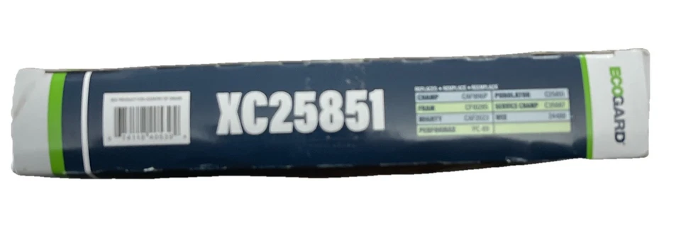 Filtro de aire de cabina EcoGard XC25851. Elimina contaminantes nocivos en el aire. Nuevo Foto 3 de 4